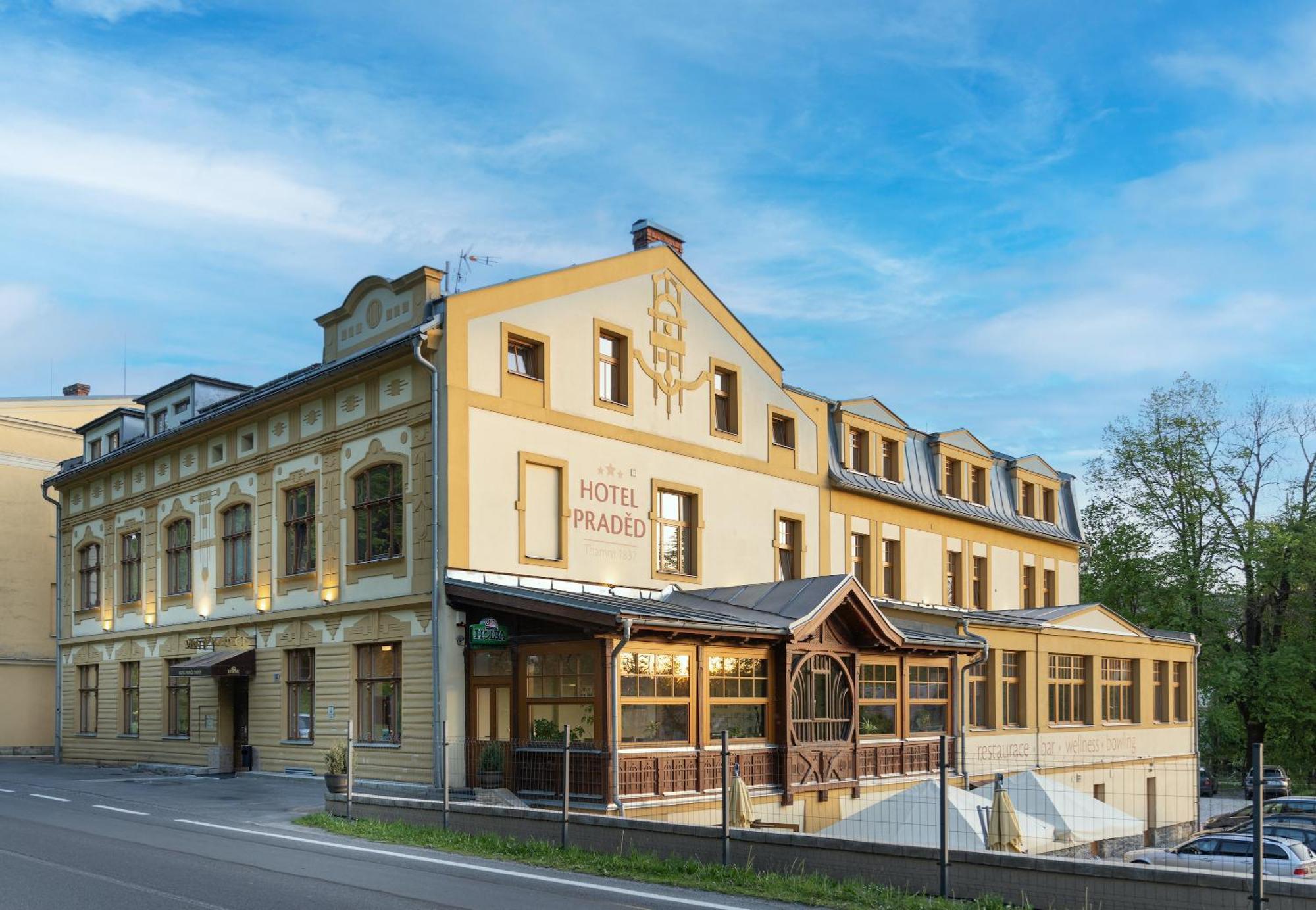 Penzion Praded Thamm Злате-Гори Экстерьер фото